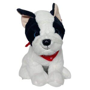 MTY International Boston Terrier Puppy Dog Plush Stuffed Animal 2020 16"